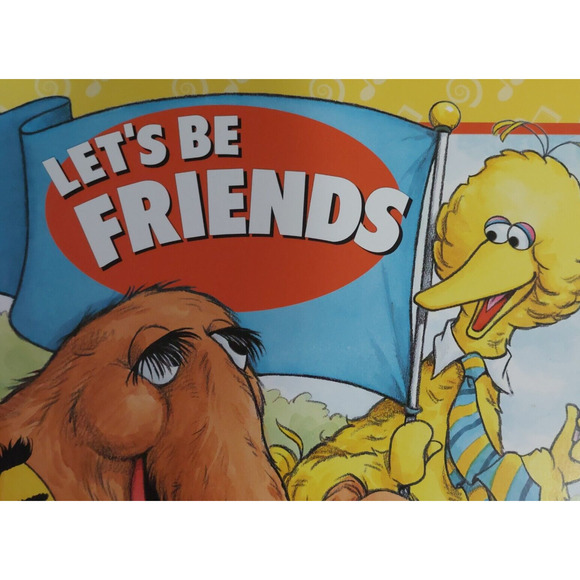 Sesame Street LIVE Event Poster - Let's Be Friends - 14x22" Near MINT Condition - Picture 3 of 8